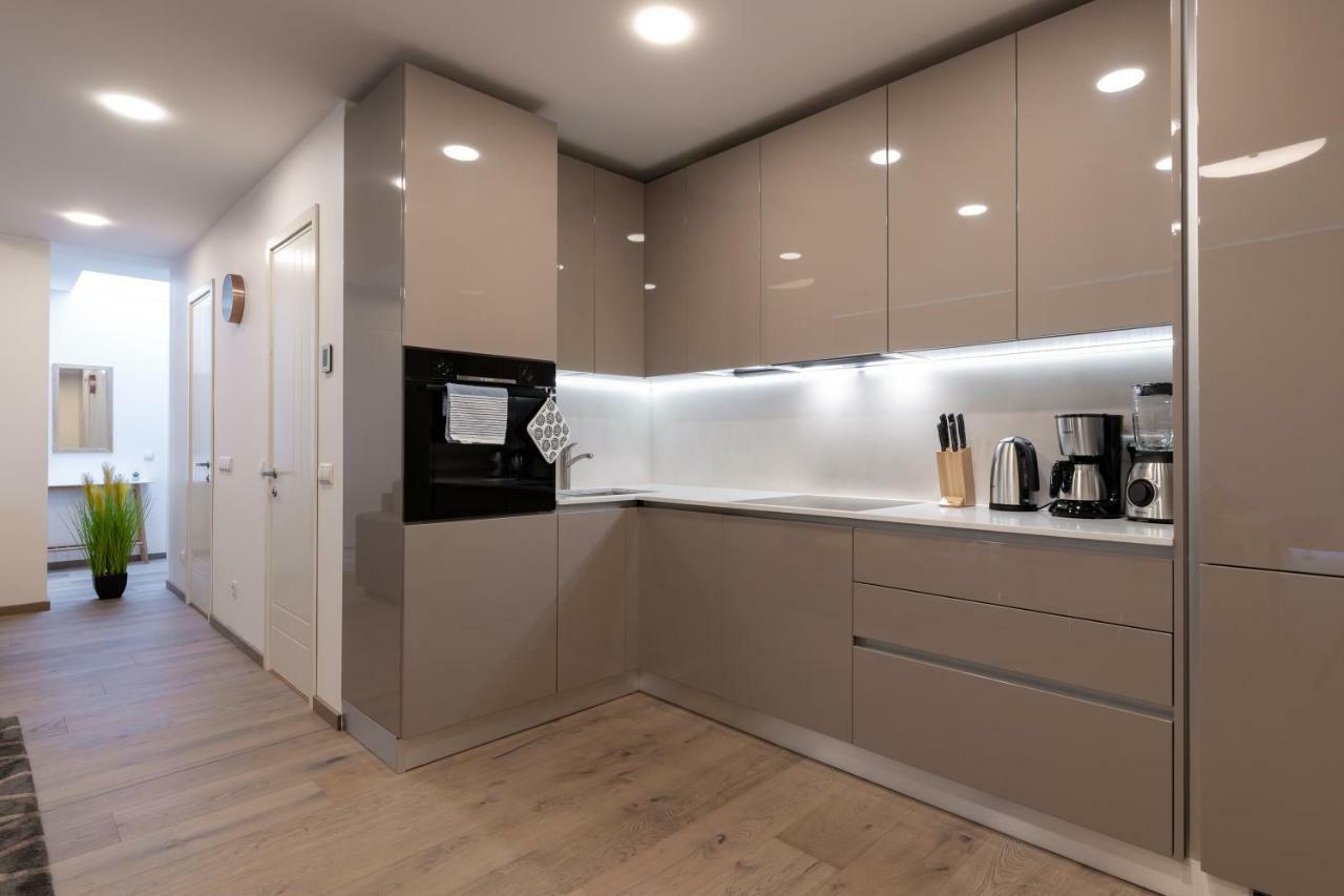 Central Lootsi Penthouse Tallinn Bagian luar foto